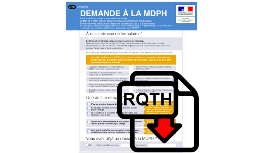 télécharger le dossier RQTH